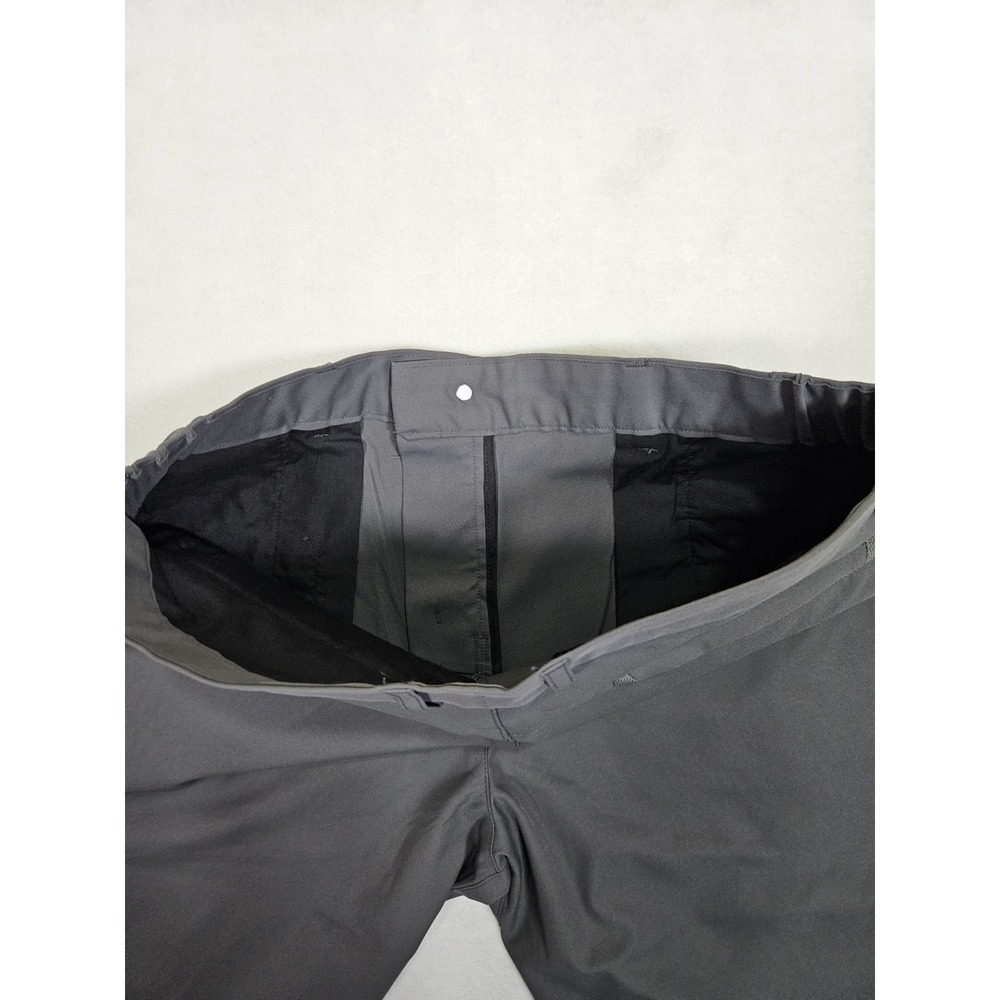 Jack Archer Jetsetter Performance Pants Men 30x27* Charcoal Tech Chino Golf - Picture 4 of 8